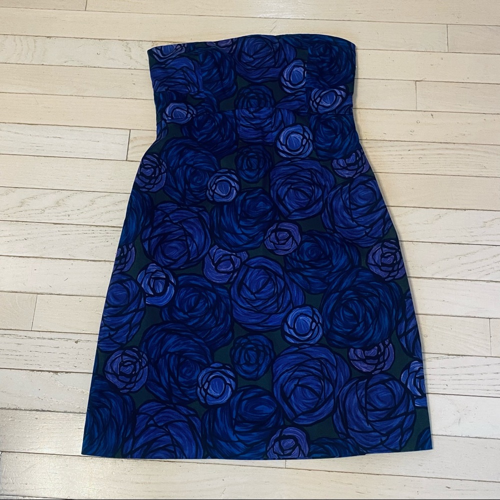 Theory Floral Strapless Dress - Gorgeous